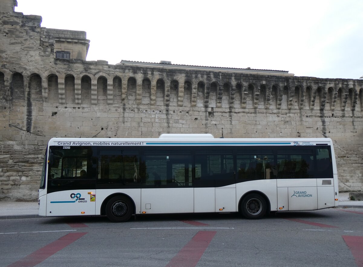 (267'382) - Orizo, Avignon - Nr. 23'203/GR 128 TC - Iveco am 21. September 2024 in Avignon, Porte de l'Oulle