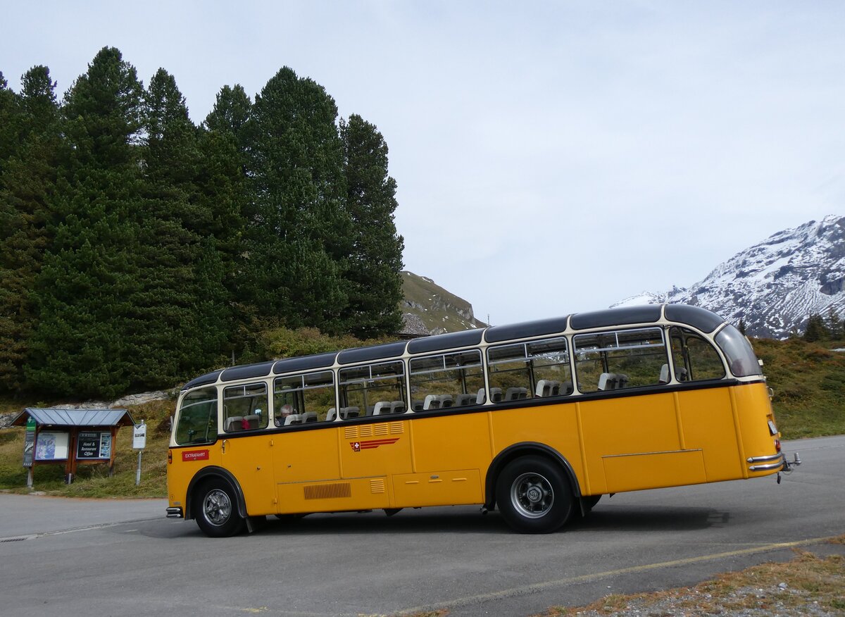 (267'476) - Gast, Reutigen - Nr. 1/BE 24'079 - FBW/FHS (ex Lambach, Gommiswald; ex Hotz, Rickenbach bei Wil/TG; ex P 24'079; ex P 21'579) am 22. September 2024 auf der Engstlenalp