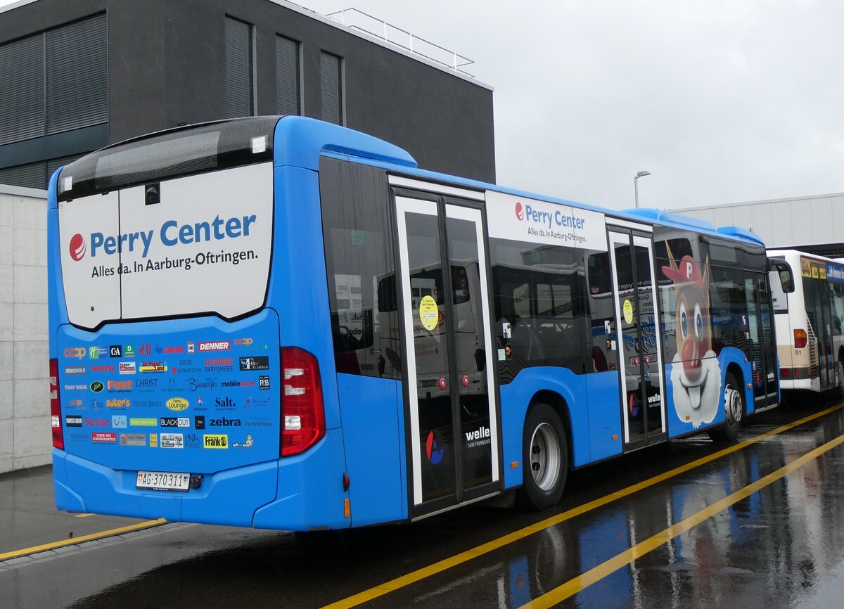 (267'562) - Limmat Bus, Dietikon - AG 370'311 - Mercedes am 28. September 2024 in Winterthur, Daimler Buses