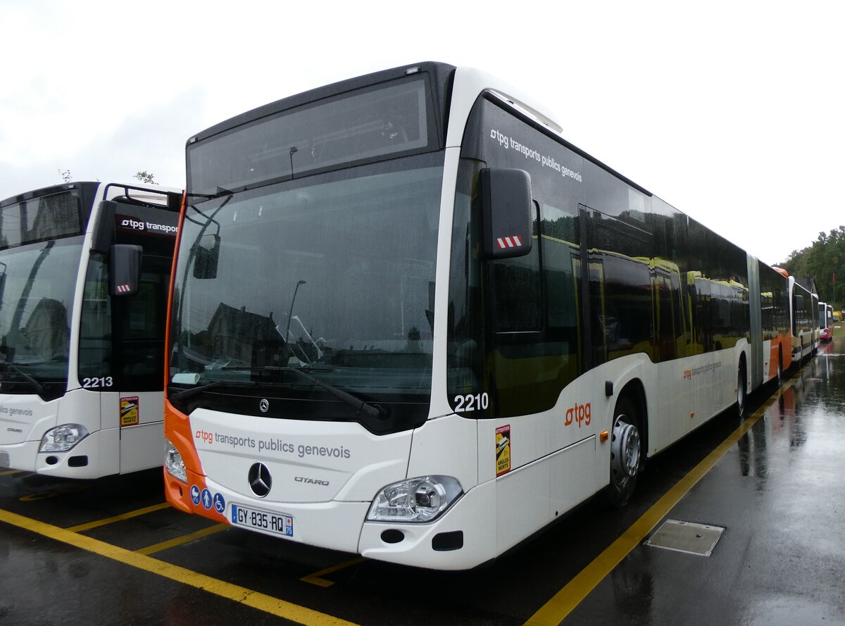 (267'572) - Aus Frankreich: Gem'Bus, St-Julien-en-Genevois - Nr. 2210/GY 835 RQ - Mercedes am 28. September 2024 in Winterthur, Daimler Buses