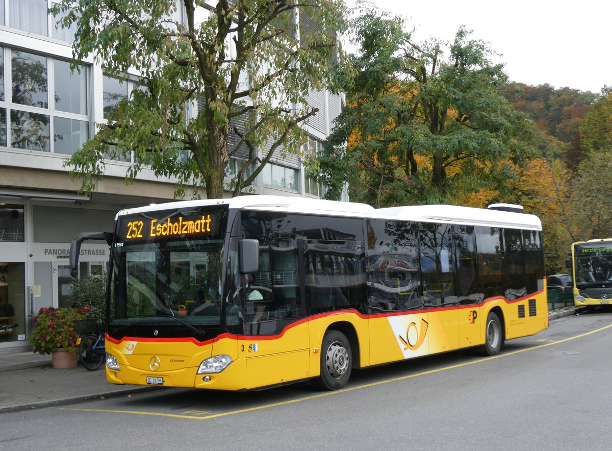 (268'241) - ASK Schangnau - Nr. 3/BE 26'796/PID 11'934 - Mercedes am 19. Oktober 2024 bei der Schifflndte Thun