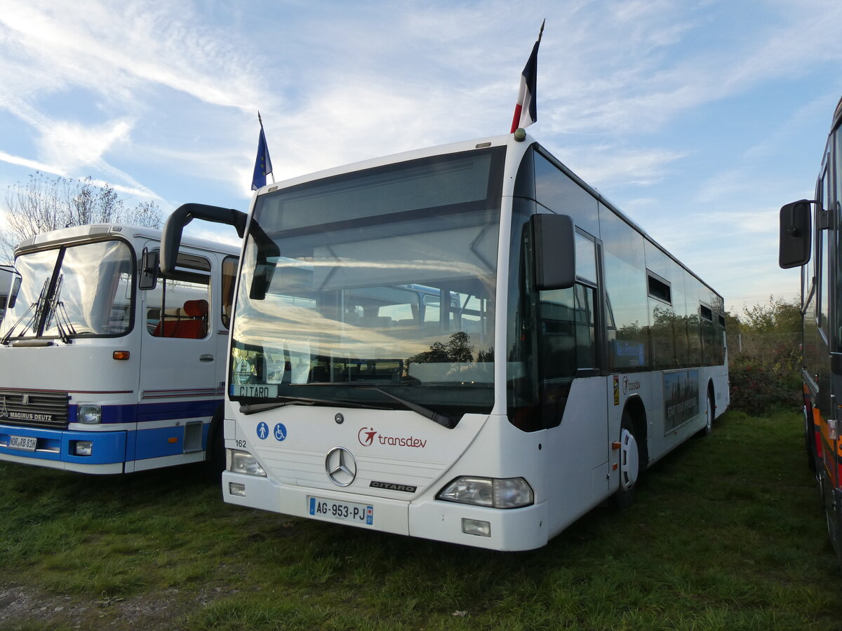 (268'482) - Transdev, Essonnes (ASPRO) - Nr. 162/AG 953 PJ - Mercedes am 25. Oktober 2024 in Kintzheim, Cigoland