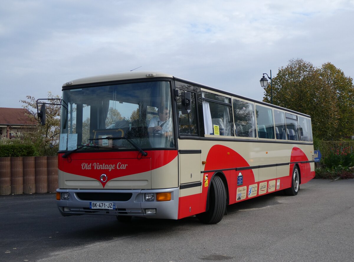 (268'729) - Europ. Classic Motors, Haguenau - BK 471 JZ - Irisbus-Karosa (ex Herviaux, Guer) am 27. Oktober 2024 in Kintzheim, Cigoland