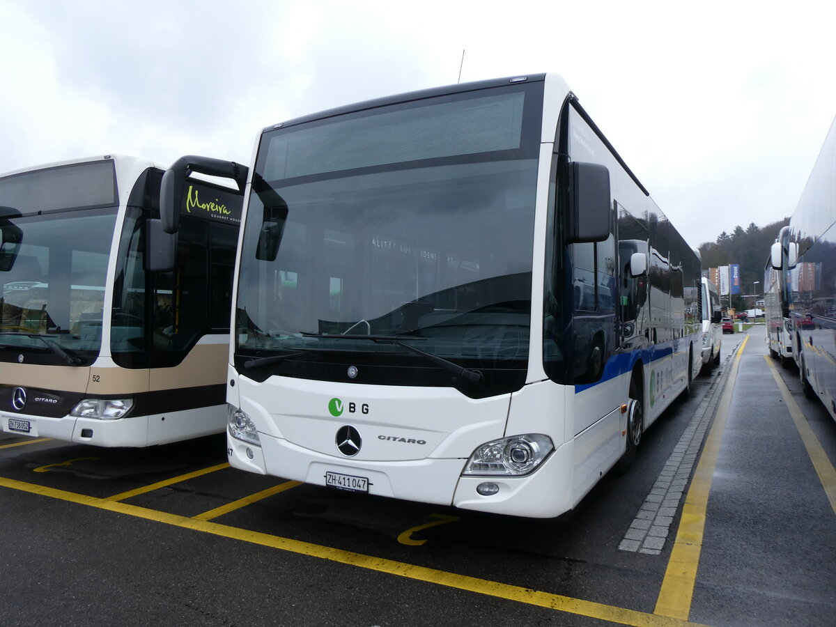 (273'399) - Maag, Kloten - Nr. 47/ZH 411'047 - Mercedes am 29. Mrz 2025 in Winterthur, Daimler Buses