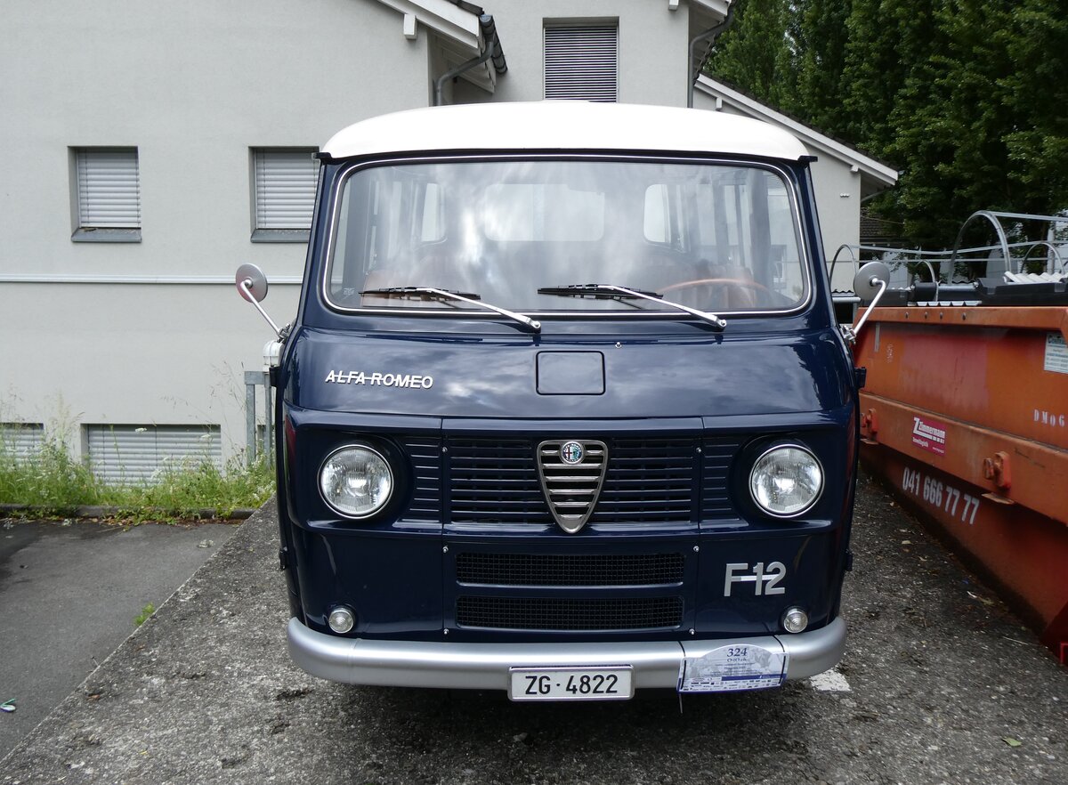 (276'416) - Baggenstos, Cham - ZG 4822 - Fiat am 7. Juni 2025 in Sarnen, OiO
