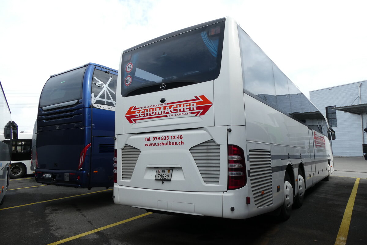 (278'108) - Schumacher, Gampelen - BE 70'839 - Mercedes (ex Bischof, A-Wolfurt) am 27. Juli 2025 in Kerzers, Interbus