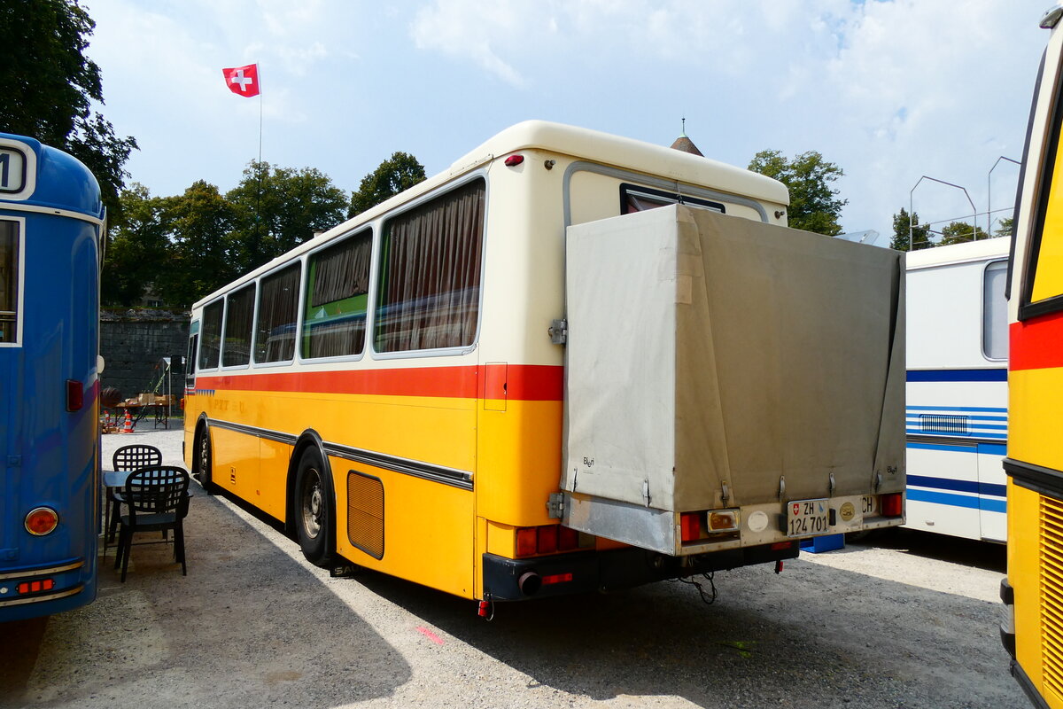 (279'047) - Toldo, Zrich - ZH 124'701 - Saurer/R&J (ex Peter, Pfaffnau) am 16. August 2025 in Solothurn, Baseltor