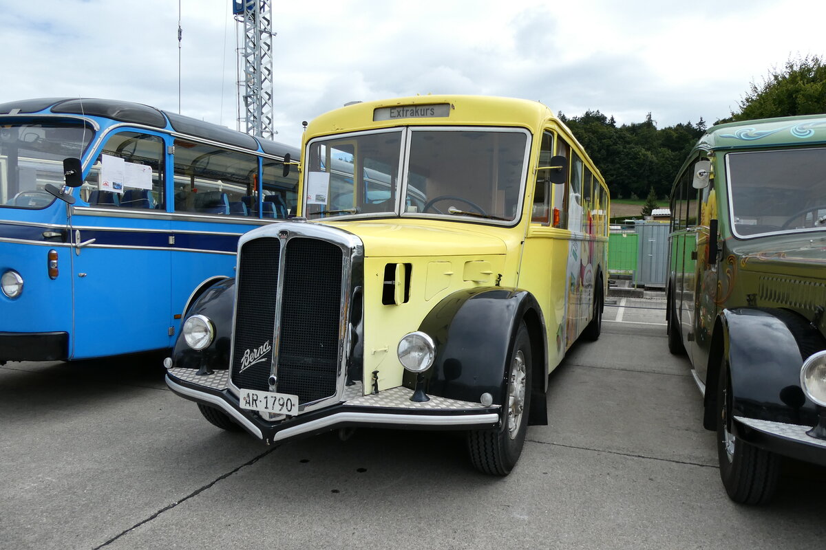 (279'635) - Hugener, Stein - AR 1790 - Berna/Hess (ex Zwicky, Wigoltingen; ex Merk, Amriswil: ex Baubro; ex SOO Olten Nr. 9) am 30. August 2025 in Oberkirch, CAMPUS Sursee