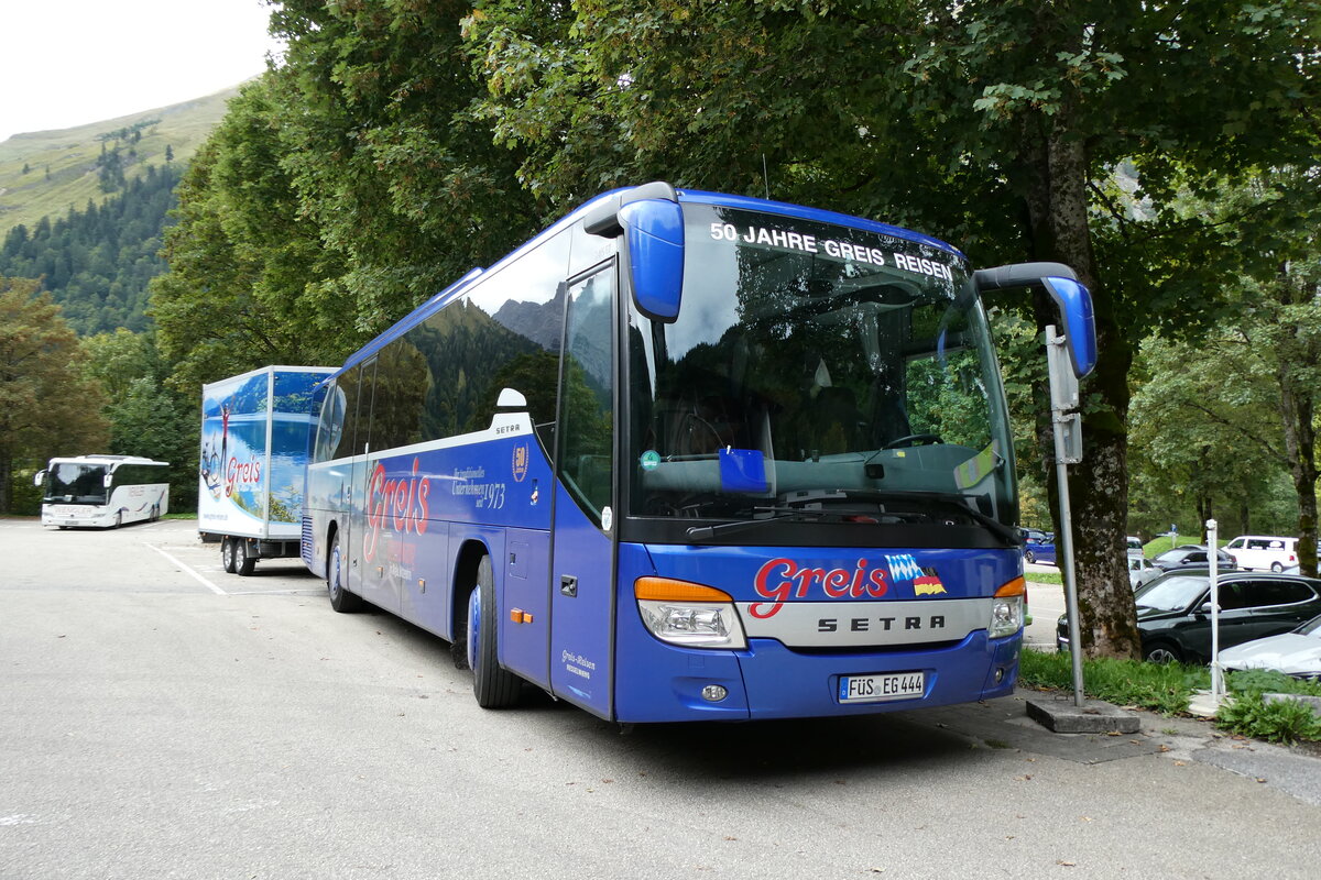 (280'497) - Aus Deutschland: Greis, Nesselwang - FS-EG 444 - Setra am 17. September 2025 in Eng, Eng Alm