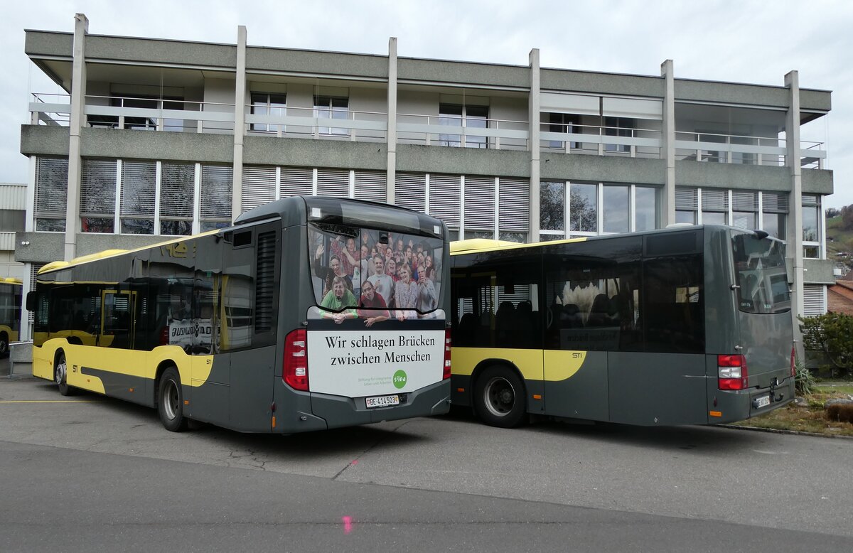 (282'245) - STI Thun - Nr. 503/BE 414'503 - Mercedes am 9. November 2025 in Thun, Garage