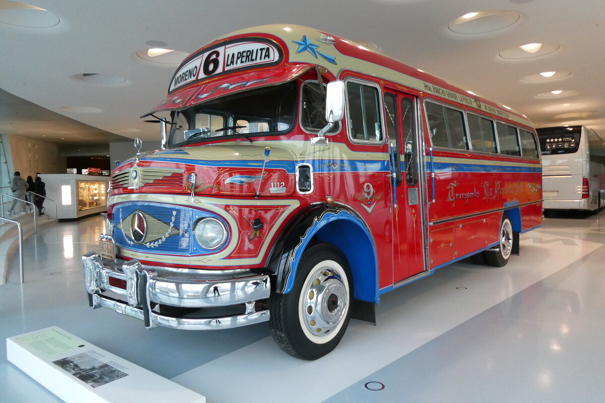 (282'946) - Aus Argentinien: La Perlita, Buenos Aires - Nr. 9/963-640 - Mercedes am 11. Dezember 2025 in Stuttgart, Mercedes-Benz Museum