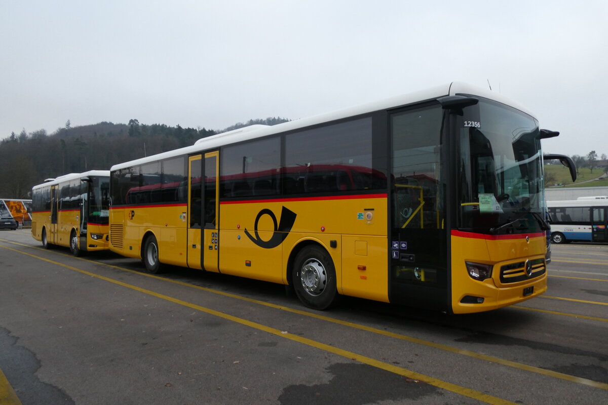 (283'073) - Lathion, Sion - PID 12'356 - Mercedes am 12. Dezember 2025 in Winterthur, Daimler Buses