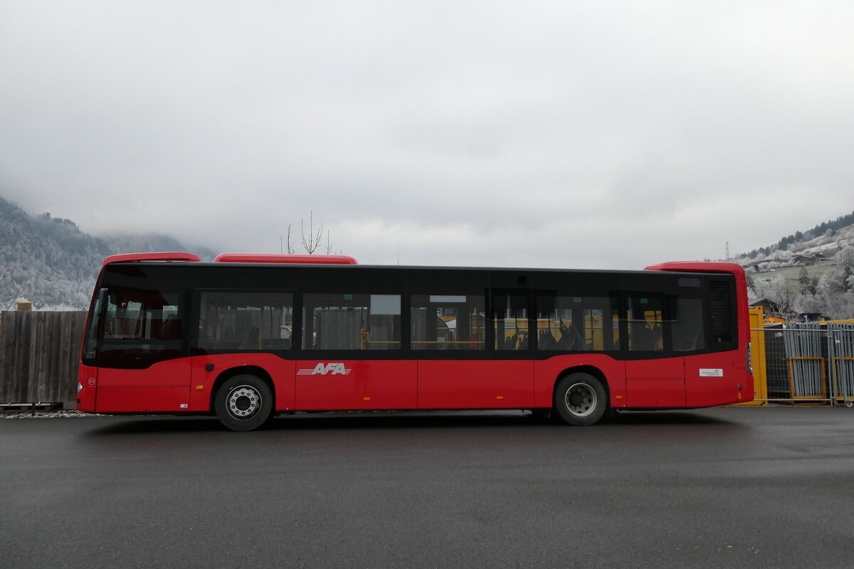 (283'604) - AFA Adelboden - Nr. 91/BE 26'704 - Mercedes am 30. Dezember 2025 in Frutigen, Garage