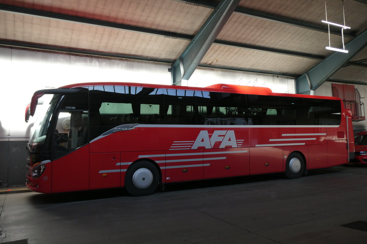 (283'612) - AFA Adelboden - Nr. 25/BE 26'706 - Setra am 1. Januar 2026 in Adelboden, Busstation