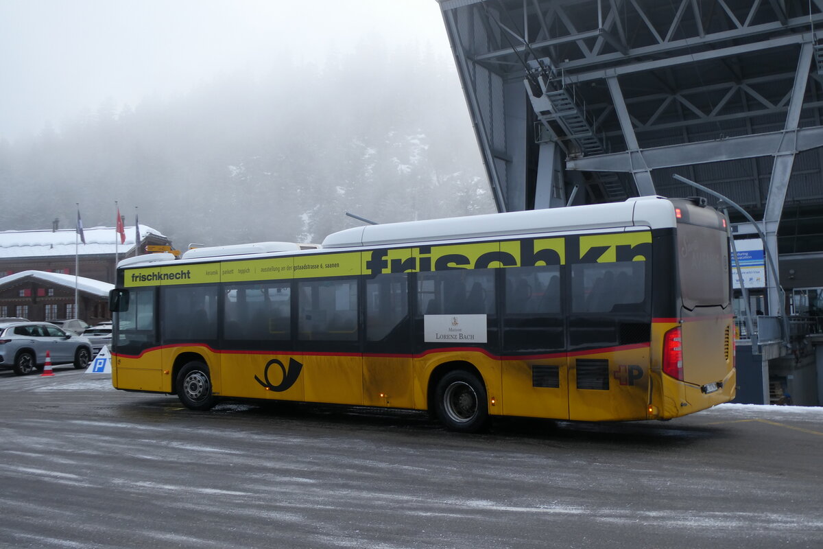(283'695) - PostAuto Bern - BE 707'943/PID 11'857 - Mercedes (ex K�bli, Gstaad; ex PostAuto Bern BE 538'988; ex PostAuto Bern BE 653'386) am 3. Januar 2026 in Col du Pillon, Glacier 3000