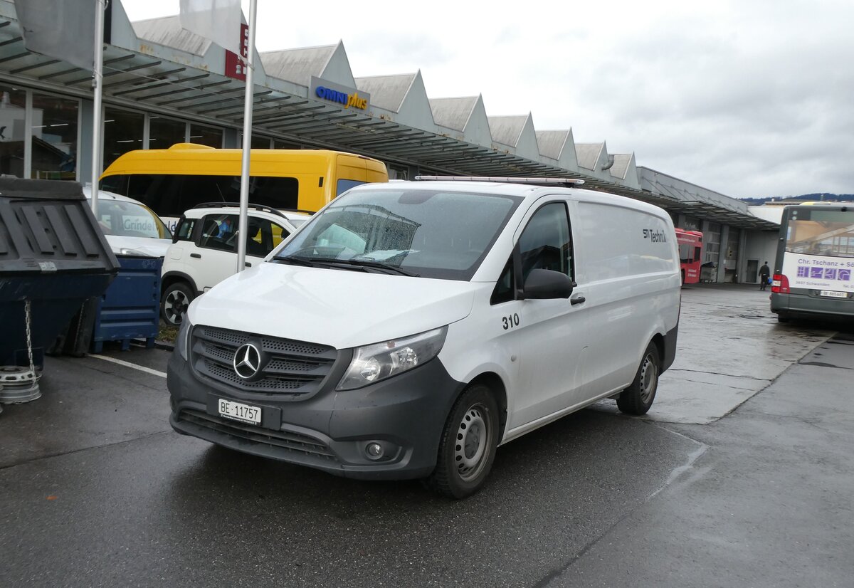 (284'833) - STI Thun - Nr. 310/BE 11'757 - Mercedes am 12. Februar 2026 in Thun, Garage