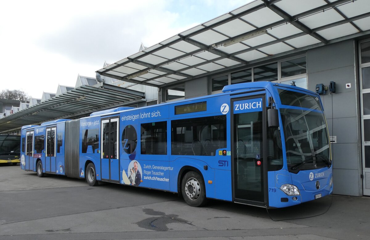 (284'923) - STI Thun - Nr. 719/BE 904'719 - Mercedes am 15. Februar 2026 in Thun, Garage