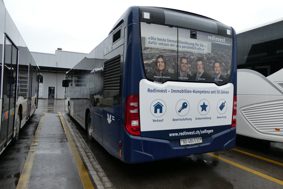 (284'983) Limmat Bus, Dietikon - AG 484'531 - Mercedes am 21. Februar 2026 in Winterthur, Daimler Buses
