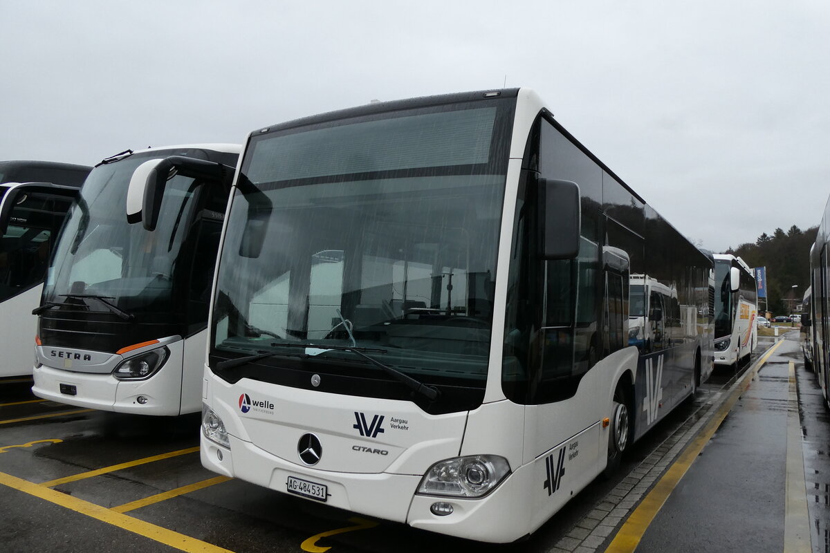 (284'984) - Limmat Bus, Dietikon - AG 484'531 - Mercedes am 21. Februar 2026 in Winterthur, Daimler Buses