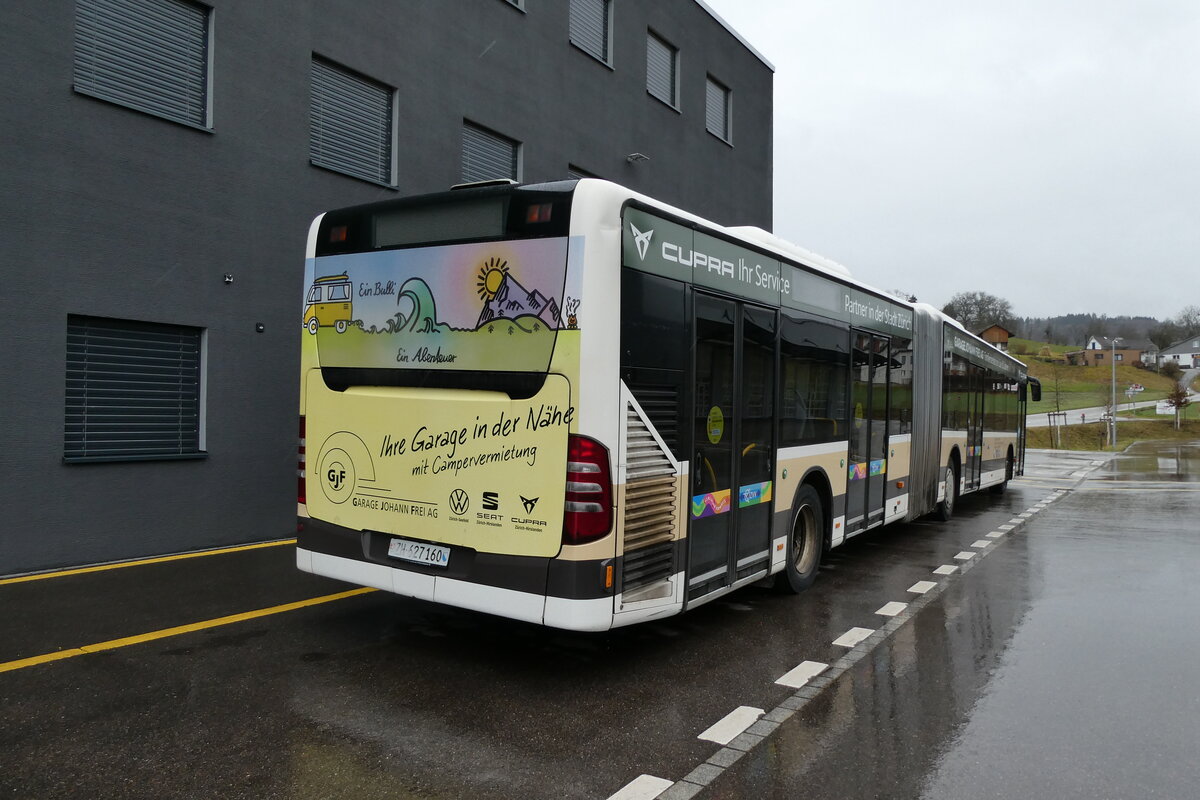 (284'987) - AZZK Zollikon - Nr. 60/ZH 627'160 - Mercedes am 21. Februar 2026 in Winterthur, Daimler Buses
