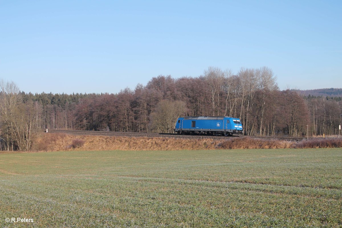 285 101 auf dem Weg nach Parkstein-Hütte bei Oberteich. 30.12.16