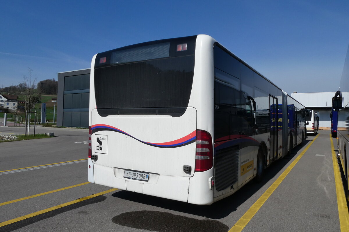 (285'784) - Twerenbold, Baden - Nr. 11/AG 393'088/PID 5703 - Mercedes am 28. M�rz 2026 in Winterthur, Daimler Buses