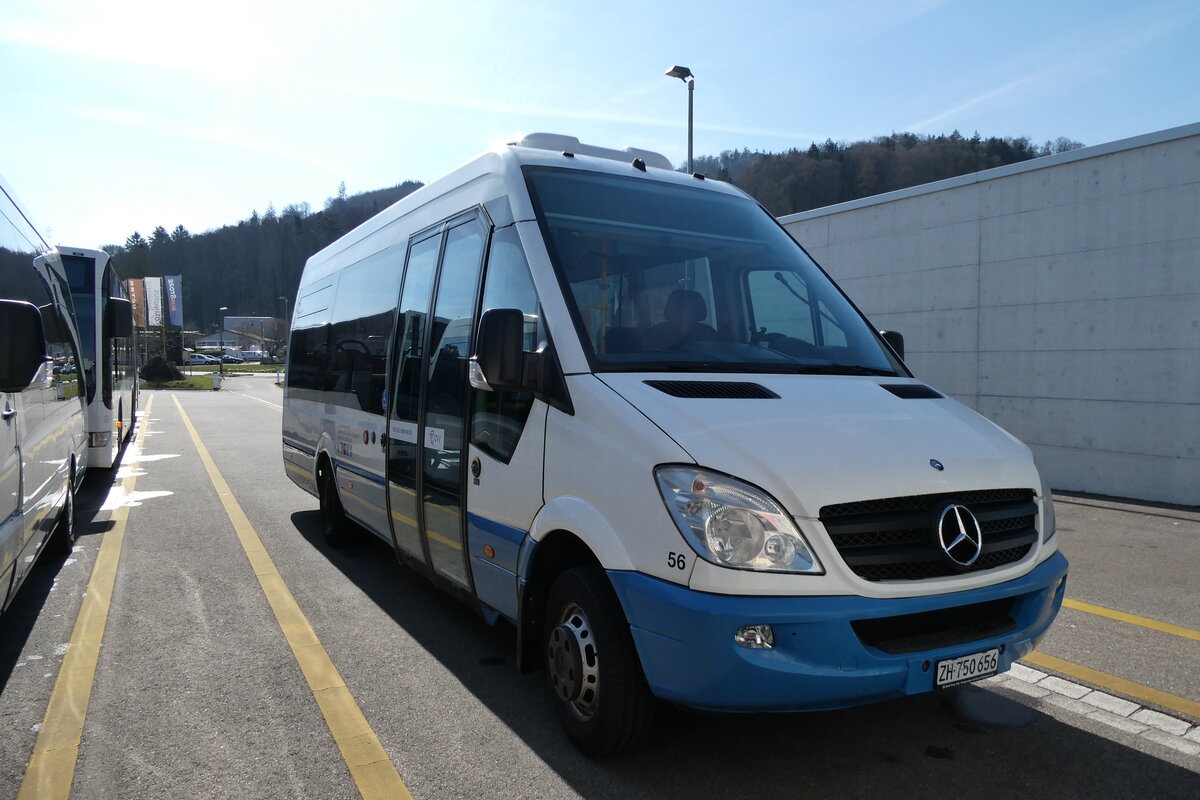 (285'788) - AZZK Zollikon - Nr. 56/ZH 750'656 - Mercedes am 28. M�rz 2026 in Winterthur, Daimler Buses
