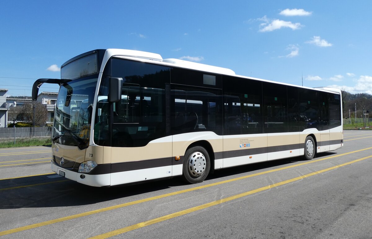 (285'971) - AZZK Zollikon - Nr. 73/ZH 951'473 - Mercedes am 6. April 2026 in Winterthur, Daimler Buses