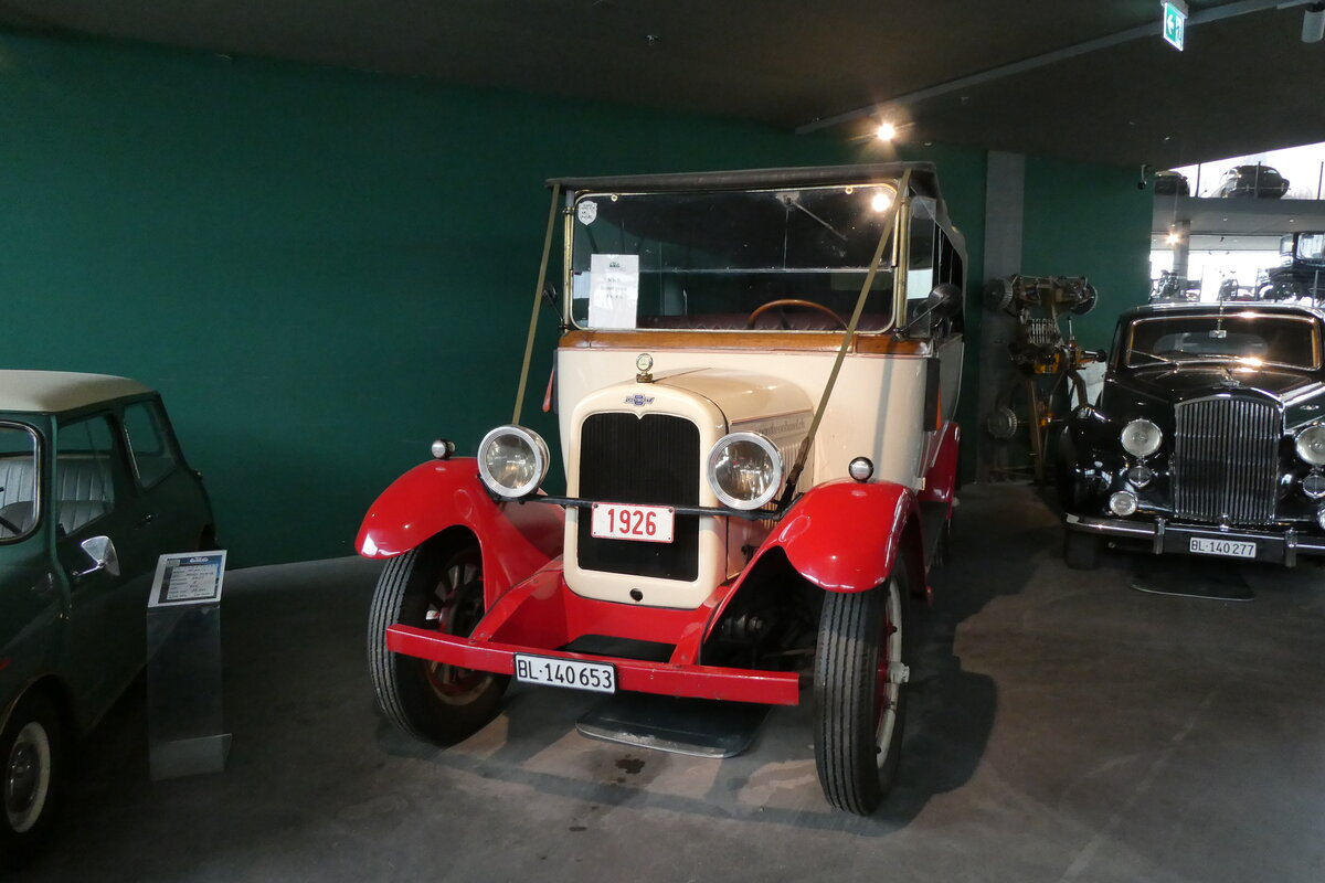 (286'144) - Pantheon Basel, Muttenz - BL 140'653 - Chevrolet am 16. April 2026 in Muttenz, Pantheon