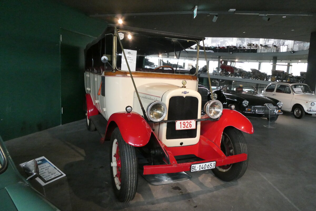 (286'145) - Pantheon Basel, Muttenz - BL 140'653 - Chevrolet am 16. April 2026 in Muttenz, Pantheon