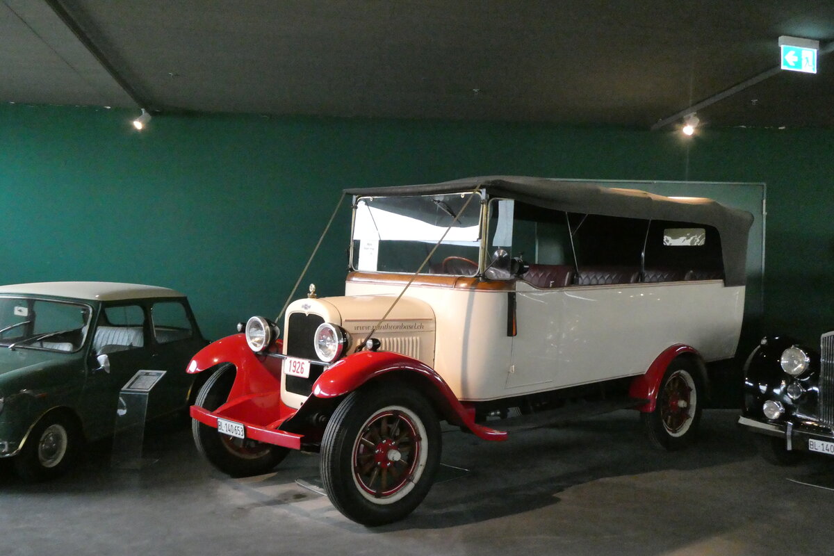 (286'186) - Pantheon Basel, Muttenz - BL 140'653 - Chevrolet am 16. April 2026 in Muttenz, Pantheon