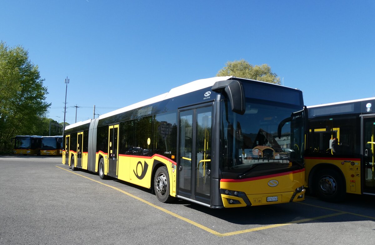 (286'381) - CarPostal Ouest - VD 563'560/PID 11'346 - Solaris am 25. April 2026 in Yverdon, Garage