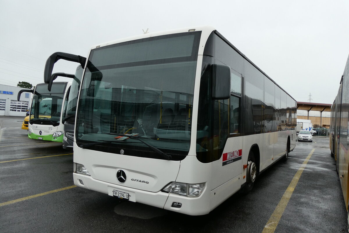 (286'976) - Wieland, Murten - FR 2194 U - Mercedes am 14. Mai 2026 in Kerzers, Interbus