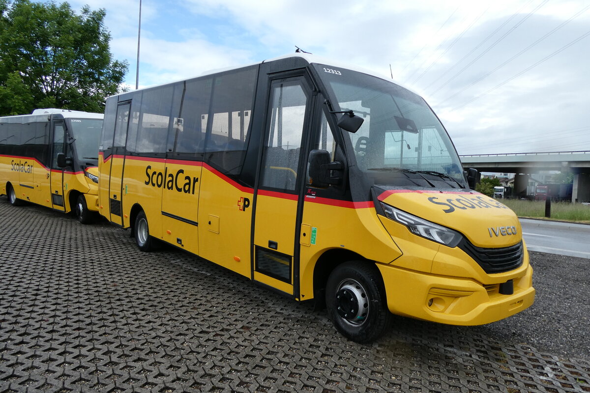 (286'986) - CarPostal Ouest - PID 12'313 - Iveco/K-Bus am 14. Mai 2026 in Kerzers, Interbus