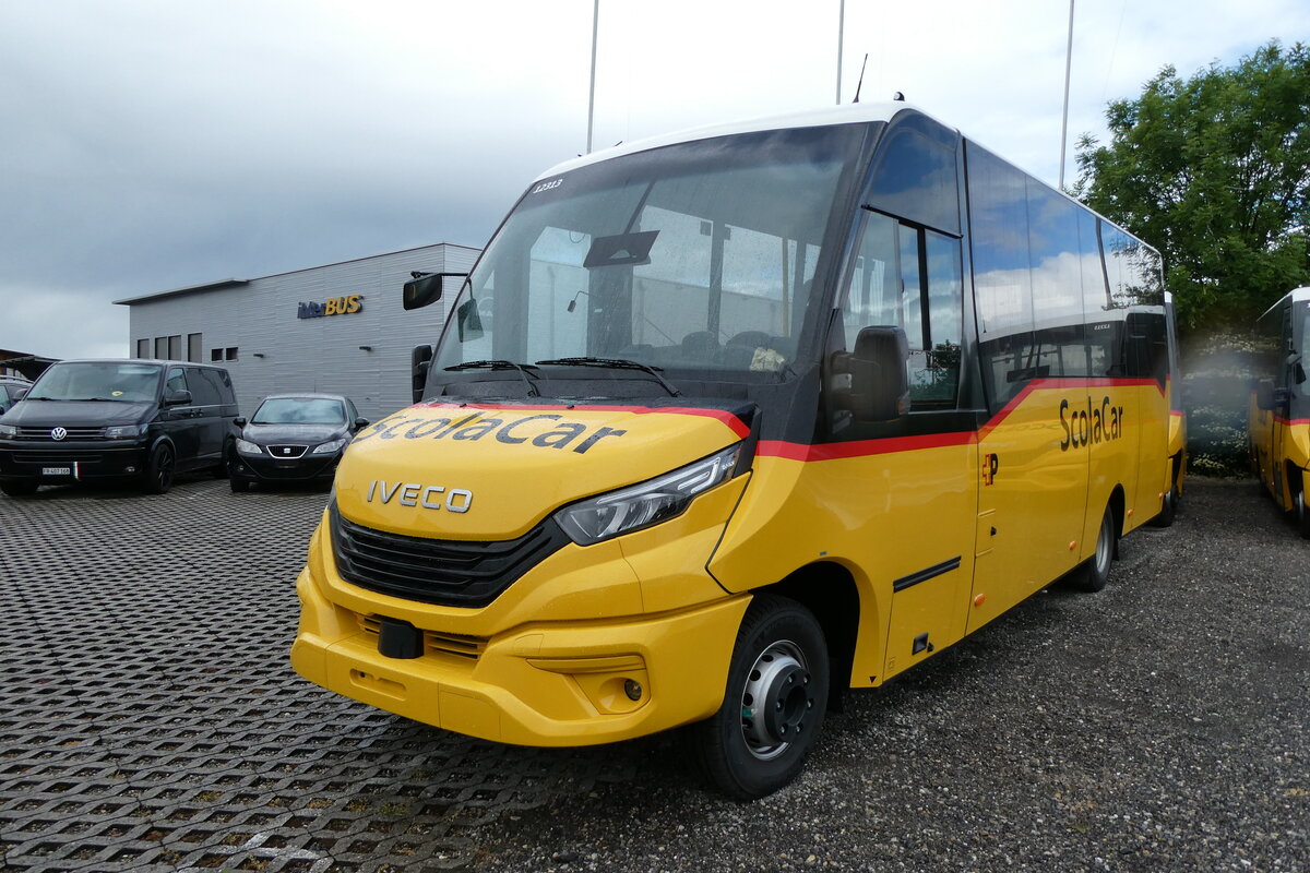 (286'987) - CarPostal Ouest - PID 12'313 - Iveco/K-Bus am 14. Mai 2026 in Kerzers, Interbus