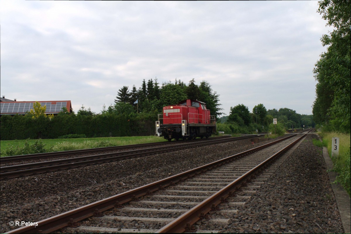 294 601-0 lz bei Schönfeld um die Wiesauer Übergabe zu holen. 15.06.15