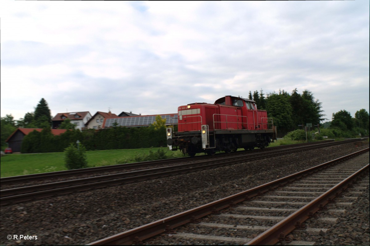 294 601-0 lz bei Schönfeld um die Wiesauer Übergabe zu holen. 15.06.15