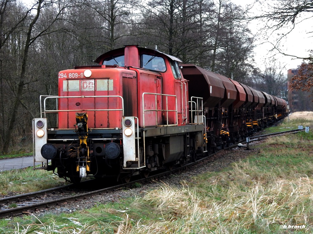 294 809 kurz vor der abfahrt vom bahnhof glinde,13.12.17