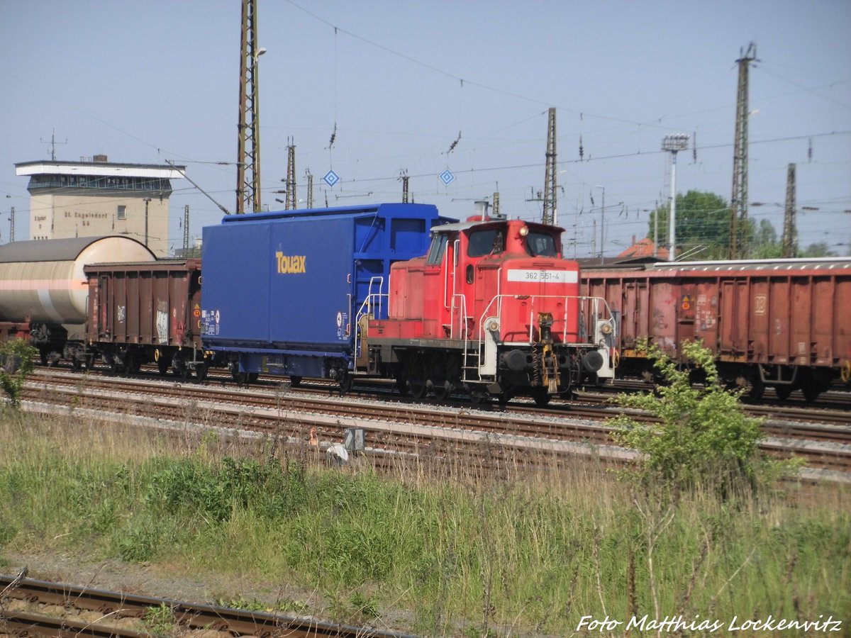 362 551 rangert in Leipzig-Engelsdorf am 12.5.16