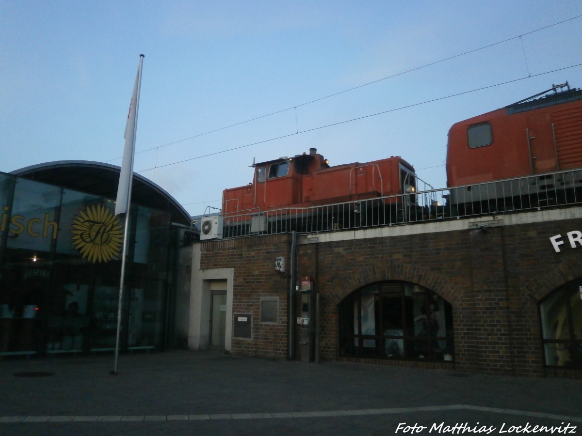 362 XXX beim Rangieren im Hallenser Hbf am 28.5.15