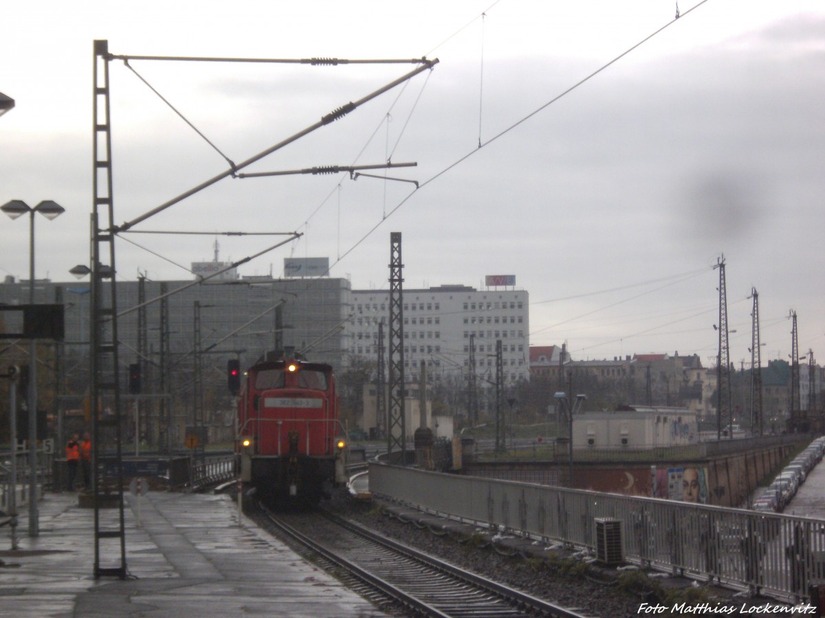 362 xxx-x auf Rangierfahrt im Bahnhof Halle (Saale) Hbf am 24.11.14