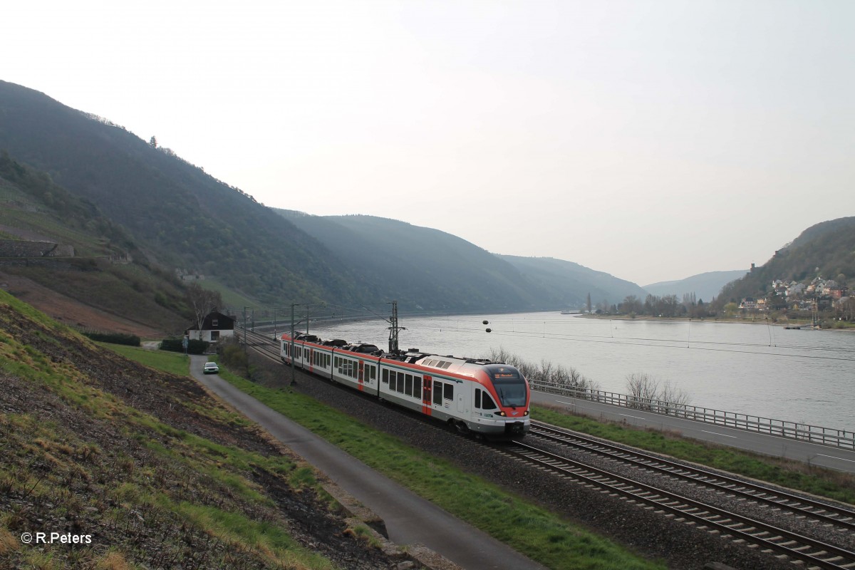 402 als SE25004 Frankfurt/Main - Neuwied bei der Blockstelle Bodenthal. 21.03.14