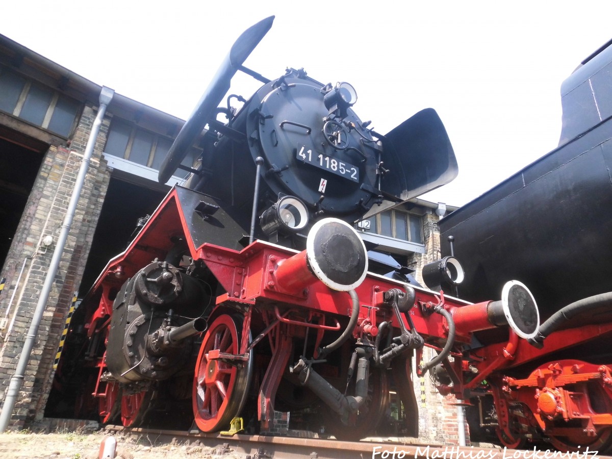 41 1185 im DB Museum Halle (Saale) am 4.7.15