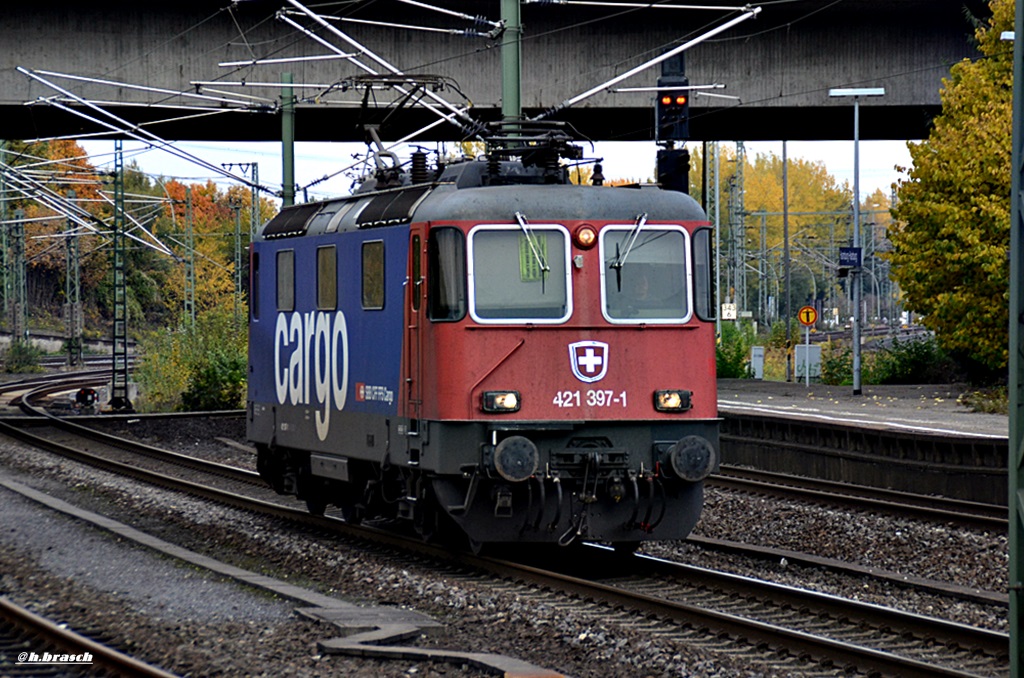 421 397-1 fuhr lz zum bf hh-harburg,24.10.15