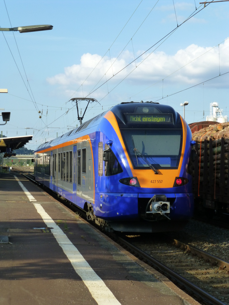 427 557 (cantus) steht am 20.8. in Bad Hersfeld nach Eschwege bereit.