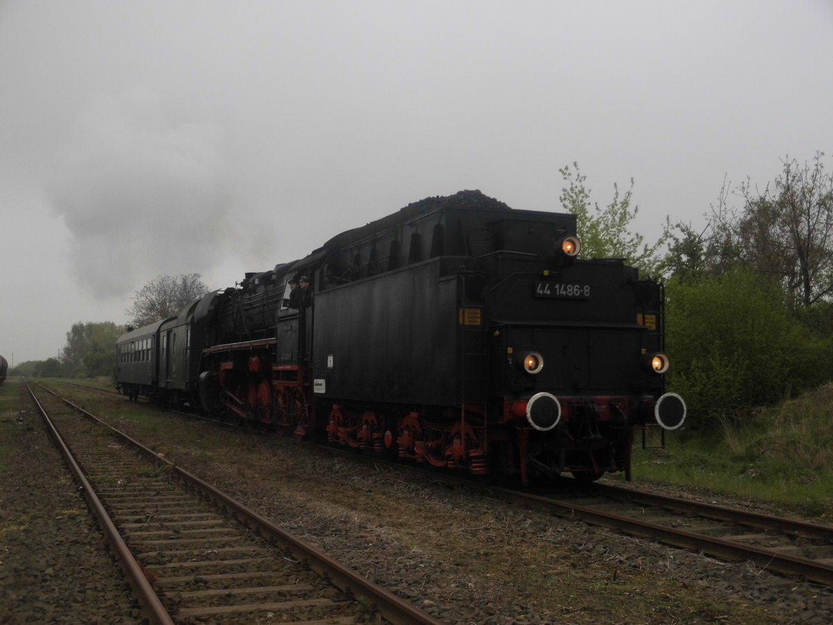 44 1486 trifft aus Stafurt in Egeln ein am 6.5.17