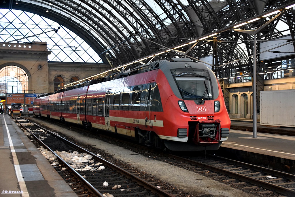 442 814 stand im hbf von dresden,04.02.17