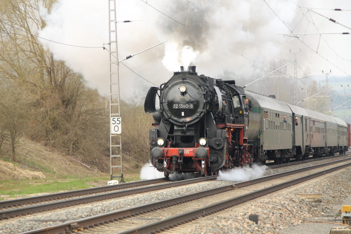 52 1360 auf der Blankenheimer Rampe