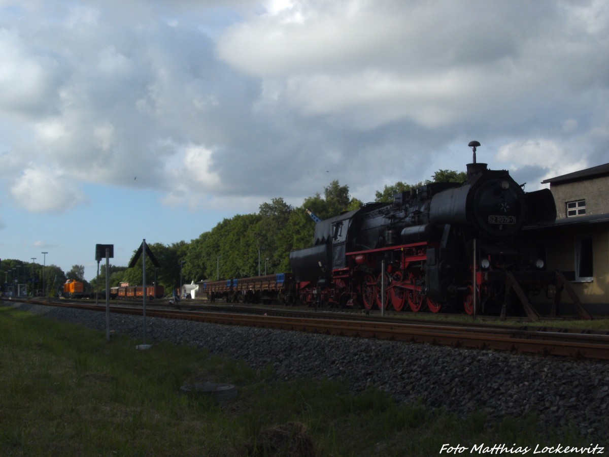 52 8079 abgestellt in Putbus am 16.6.14