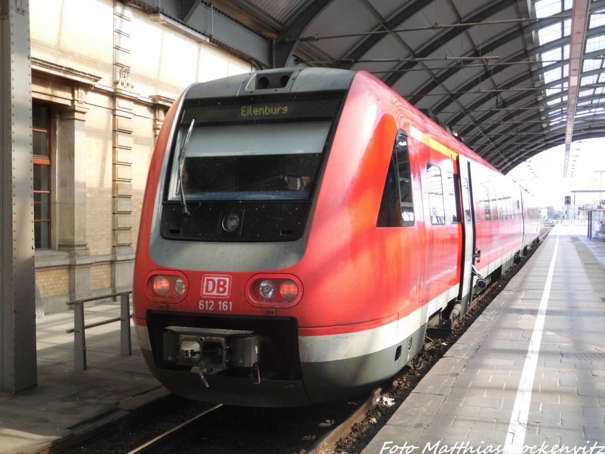 612 161 / 612 661 im Bahnhof Halle (Saale) Hbf am 12.8.15